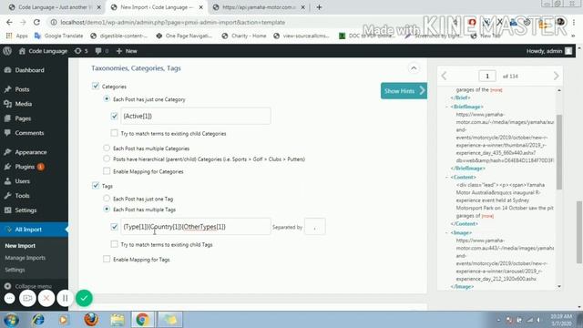 IMPORT DATA VIA REST API TO WORDPRESS | Wordpress | Wordpress JSON REST API смотреть онлайн