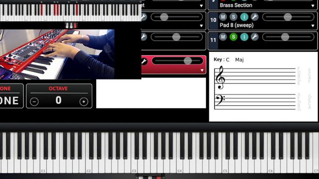 Nice Chords in Db Tutorial!! #tutorial #jazz #piano #nord #gospelmusic #cover смотреть онлайн