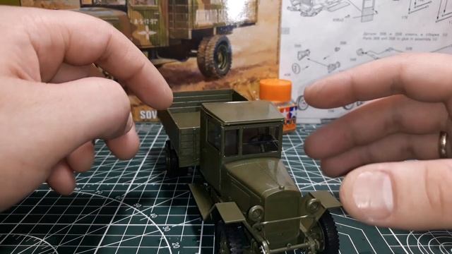 Сборка модели - ЗИС-5В (ZVEZDA) смотреть онлайн
