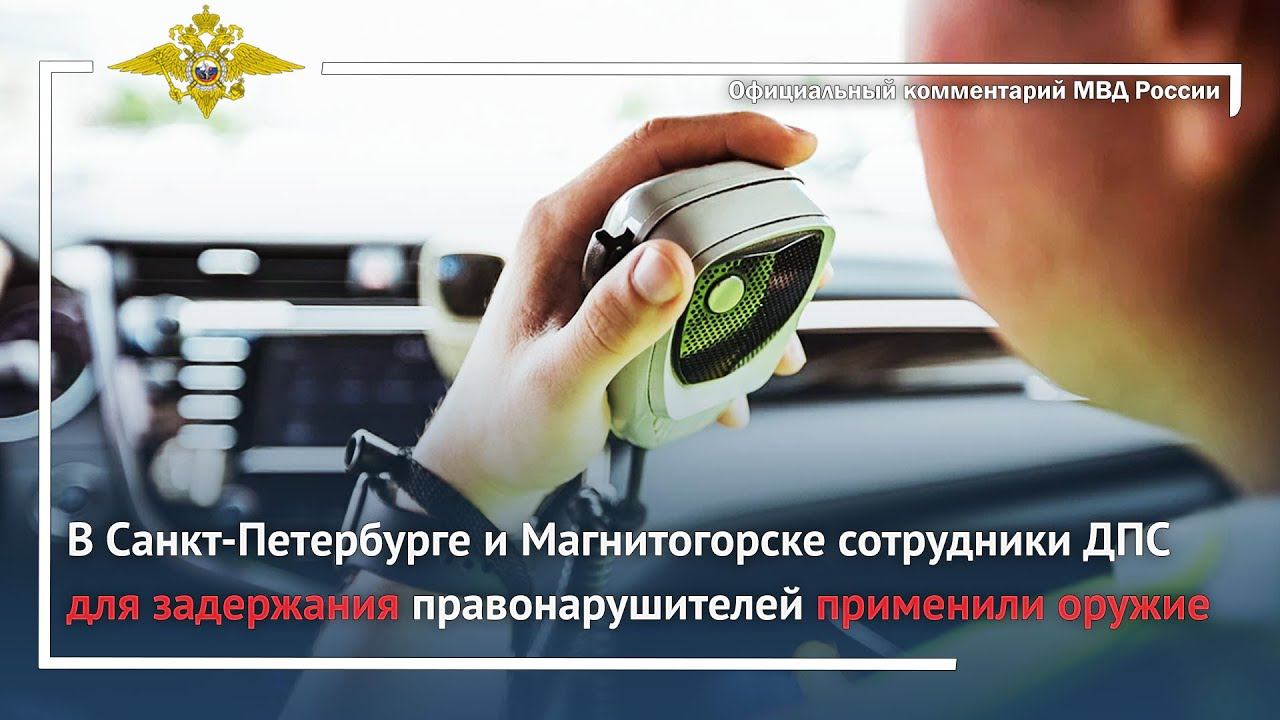Ирина Волк: В Санкт-Петербурге и Магнитогорске сотрудники ДПС применили оружие при задержании смотреть онлайн