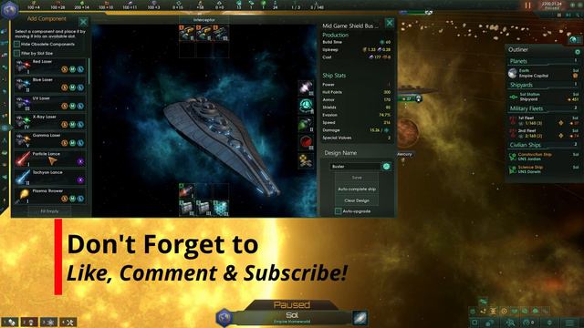Stellaris Ship Design Guide 2.2 |Corvettes| смотреть онлайн