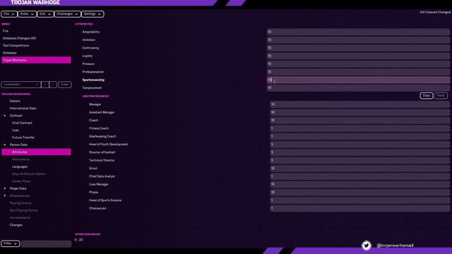 Football Manager Editor Tutorial | The Basics Of Player Creation смотреть онлайн