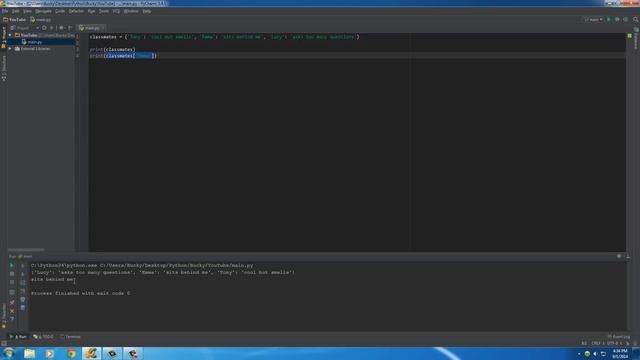 Python Programming Tutorial - 20 - Dictionary смотреть онлайн