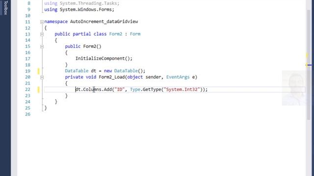 C# tutorial: Insert data with column Auto increment number to datagridview in C# смотреть онлайн