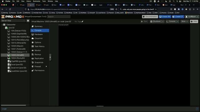 Alma Linux 9.2 and Rocky Linux 9.2 Install on Proxmox VE 7.4 смотреть онлайн