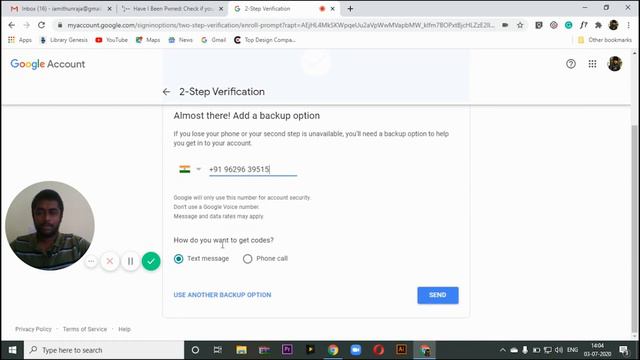 How to save my Gmail account from hacking? | How to protect my gmail account from Hackers? -2 Steps смотреть онлайн