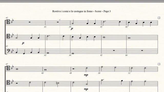 Rostiva i corni e le castagne in forno - Adriano Manchieri for Trombone Trio смотреть онлайн