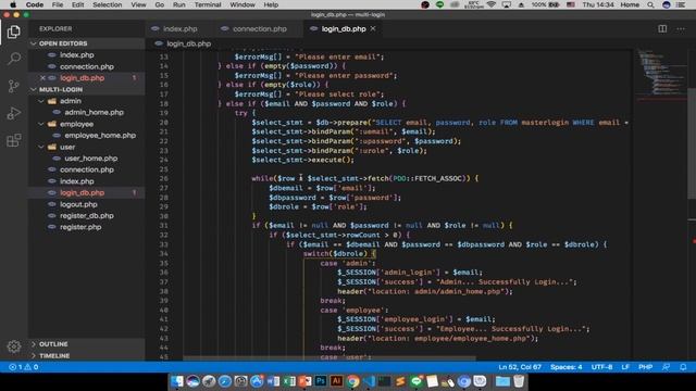 สอนทำระบบ Multi User Role Login ด้วย PHP + PDO смотреть онлайн