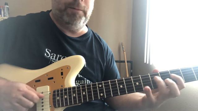 Squier J Mascis (w/Fender Pure Vintage '65 Jazzmaster pickups and traditional offset bridge) смотреть онлайн