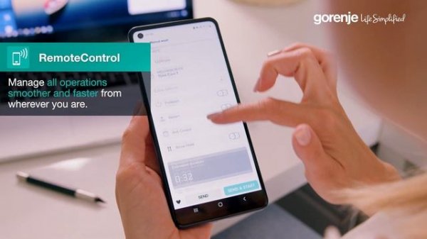 Gorenje • Washing Machine • RemoteControl • ConnectLife