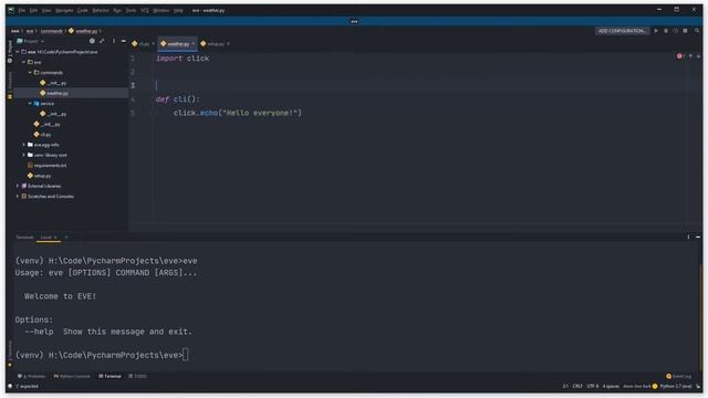 Python Automation CLI | EVE Python Weather API (Part 1) смотреть онлайн