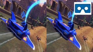 Sonic Racing 3D VR видео 1 для VR Box google cardboard
