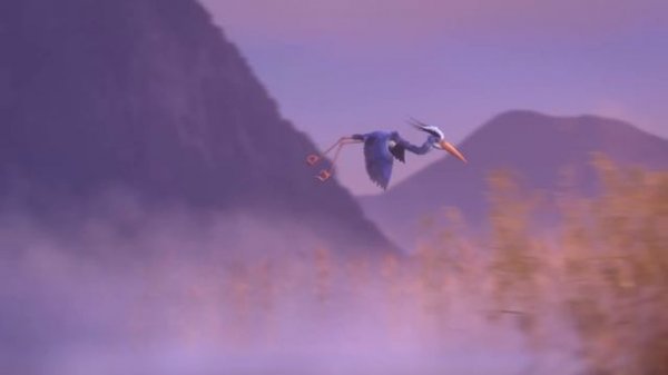 A Joy Story: Joy and Heron