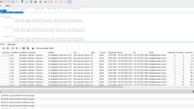 SQLITE | SQL DQL JOIN (Cross and Inner) {قواعد بيانات بالعربى} смотреть онлайн