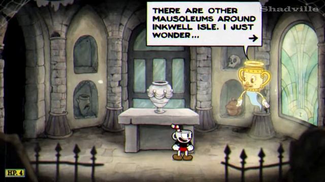 Вырезка из прохождения игры Cuphead By Shadville: Игровые миры