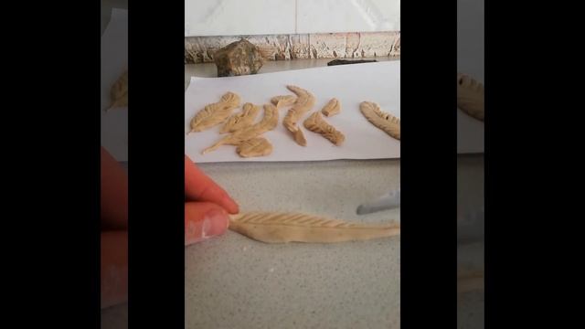 Листья из соленого теста смотреть онлайн