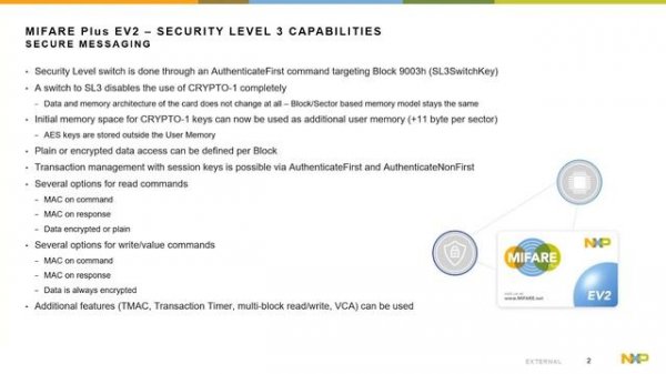 MIFARE Explained I Security Level 3 (SL3) Capabilities
