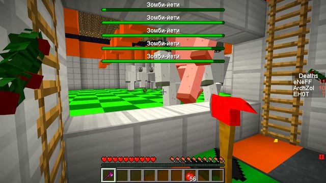 АРМИЯ ЗОМБИ ПРОТИВ РАСТЕНИЯ ЭПЛА ЕНОТИКА И НУБИКА В МАЙНКРАФТ! РАСТЕНИЯ ПРОТИВ ЗОМБИ В МАЙНКРАФТЕ смотреть онлайн