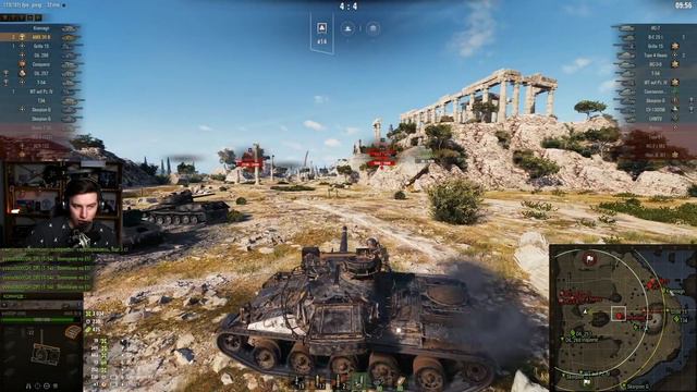 AMX 30 B - Оказывается, НЕ ПЛОХОЙ танк? смотреть онлайн