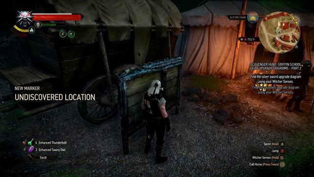 WITCHER 3: WILD HUNT-WALKTHROUGH GAMEPLAY-PART 40 GRIFFIN SCAVENGERS HUNT CNTD , NILFGAARDIAN CAMP смотреть онлайн