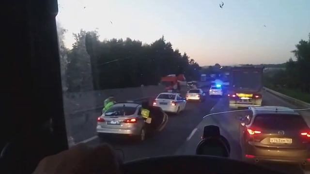 Жесткое ДТП...Ярославское Шоссе ...16.06.2021 смотреть онлайн