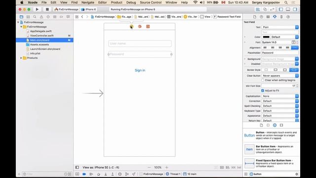 How to fix the "Class is not key value coding-compliant" error message смотреть онлайн