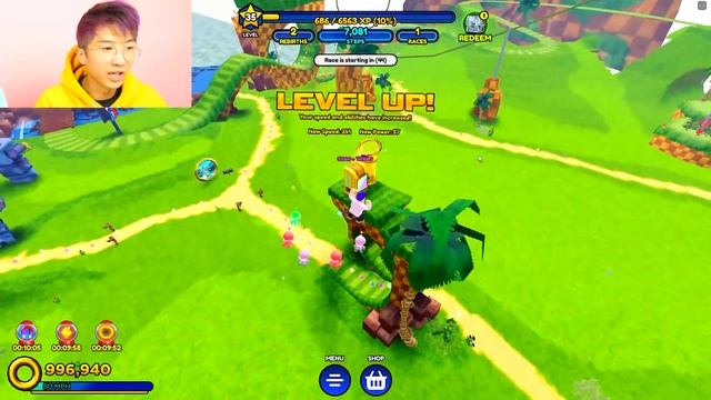 SPENDING $100,000 In ROBLOX SONIC SPEED SIMULATOR To Go MAX LEVEL!? (ALL CHARACTERS UNLOCKED!) смотреть онлайн