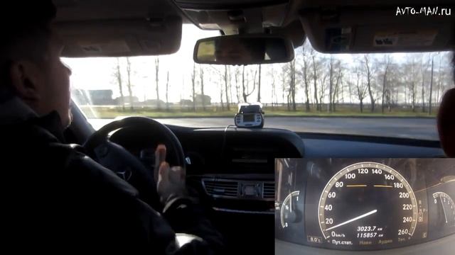 Mercedes Benz S500 W221 Тест драйв Anton Avtoman