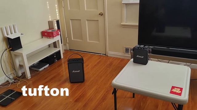 Marshall tufton vs stockwell 2, sound test, (binaurally recorded, put on headphone or earphone) смотреть онлайн
