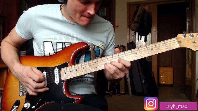 Rock guitar solo | Fender stratocaster | Pribora pickups (Voodoo set) смотреть онлайн