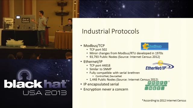 Black Hat 2013 - Out of Control: Demonstrating SCADA Device Exploitation смотреть онлайн