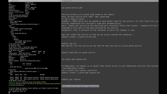 Kubernetes Overview and demo using Minikube|Pods|Service|Ingress Controller. смотреть онлайн