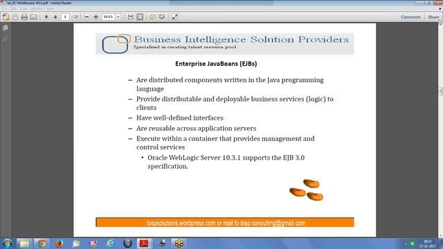 Weblogic Introduction Class смотреть онлайн