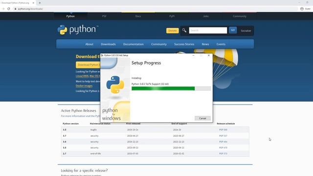 ≤90s: Install Python (Windows 10) смотреть онлайн