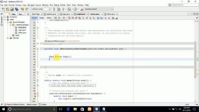 How To Open New Jframe From A jButton in Netbeans java смотреть онлайн