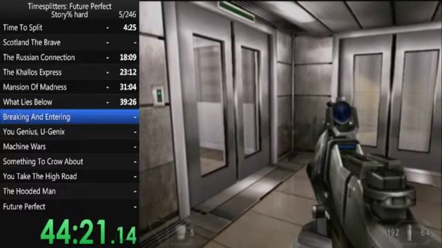 Timesplitters: Future Perfect any% hard 1:28:37.15 смотреть онлайн