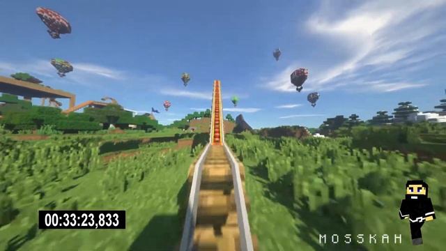 The Longest Minecraft Roller-Coaster 1.0.0 (World Record) смотреть онлайн