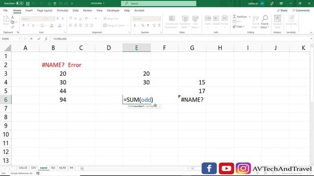 How to Fix Errors in Excel #VALUE! #NUM! #NAME! #REF! #DIV! #NA! смотреть онлайн