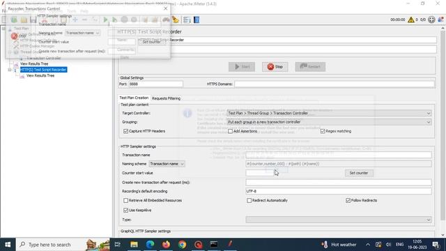 How record Localhost applications in Jmeter смотреть онлайн
