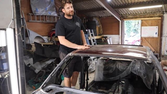 Ep.17 - New Roof Prep & Test Fitting - Sierra Sapphire Cosworth Barn Find Restoration смотреть онлайн