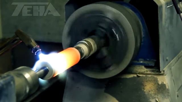 Процесс газопламенного напыления покрытия с последующим оплавлением смотреть онлайн