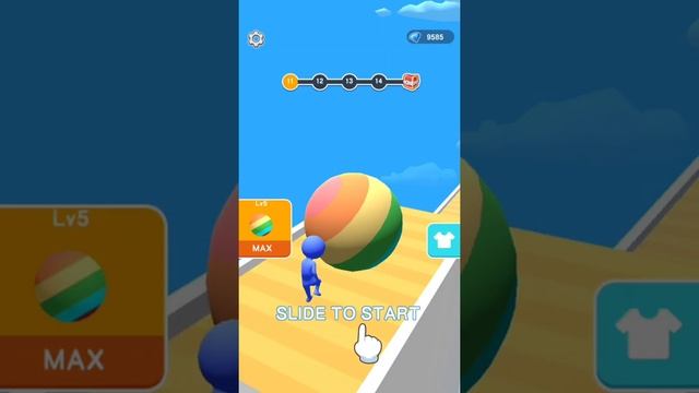 Snowball Run! Game (Level 1 to 20) смотреть онлайн