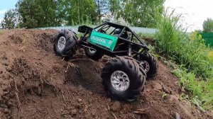Мощный подъем и 4 внедорожника! ... RC OFFroad 4x4