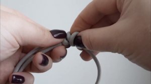 КАК ЗАВЯЗАТЬ ШНУРОК ДЛЯ АДРЕСНИКА