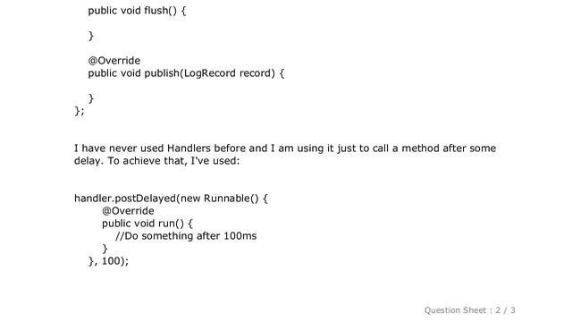 Android : Handler is abstract ,cannot be instantiated смотреть онлайн