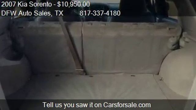 2007 Kia Sorento LX 2WD - for sale in Keller, TX 76248 смотреть онлайн