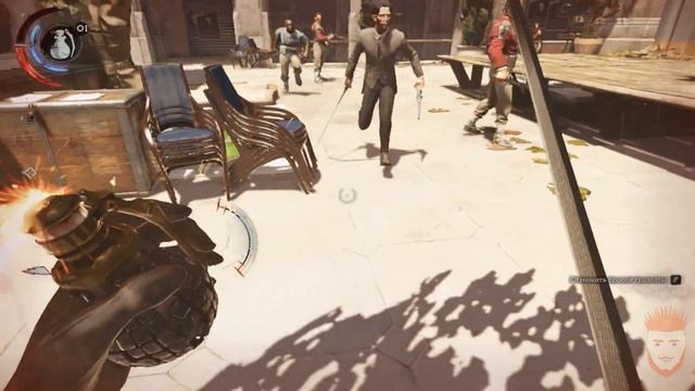 НАБИЛ ТАТУИРОВКУ | УБИЙСТВО МИМА | Прохождение Dishonored: Death of the Outsider #2 смотреть онлайн