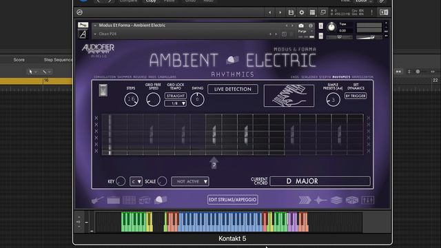 AUDIOFIER - Modus & Forma: Ambient Electric - Live Chords Detection Tips
