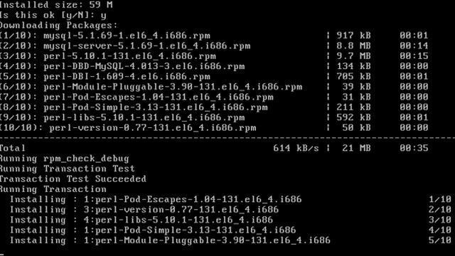 Install MySQL in CentOS 6.4 смотреть онлайн