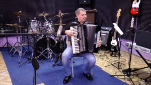 А.Корчевой - "Концертная пьеса", "Бирюлька для баяна", "Весёлый экспресс"  И.Карнаухов (accordeon)